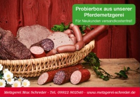 Pferdeprodukte aus dem Online-Shop: Pferdemetzgerei Max Schreder